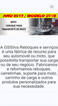 Mobile Screenshot of gssilvareboques.com.br